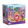 Blocos de Montar Mais Blocos V 60 Pecas MK404 Dismat