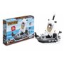 Blocos de Montar Piratas Navio 129PCS 05109 Xalingo