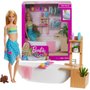 BONECA BARBIE BANHO DE ESPUMAS GJN32 MATTEL
