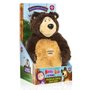 BONECO URSO MASHA E O URSO COM SOM PELUCIA ESTRELA