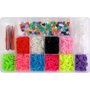 KIT PULSEIRA #EUQFIZ EZBANDZ CAIXA COM 2000 ELASTICOS BRI0019
