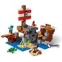 LEGO 21152 MINECRAFT A AVENTURA DO BARCO PIRATA 386P