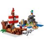 LEGO 21152 MINECRAFT A AVENTURA DO BARCO PIRATA 386P