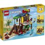 LEGO 31118 CREATOR CASA DA PRAIA DE SURFISTA 564P