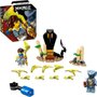 LEGO 71732 NINJAGO CONJUNTO DE COMBATE EPICO - JAY VS SERPENTINE