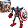 LEGO 76168 AVENGERS ARMADURA ROBO DO CAPITAO AMERICA 121PCS