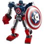 LEGO 76168 AVENGERS ARMADURA ROBO DO CAPITAO AMERICA 121PCS