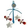 MOBILE MUSICAL PARA BERCO FOGUETE BRILHA NO ESCURO PELUCIA 415F KITSTAR