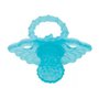 MORDEDOR TEXTURIZADO EM SILICONE CHUPETA AZUL/ROSA SORTIDO 7764 BUBA