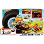 PISTA HOT WHEELS MONSTER TRUCKS PNEUS ACROBACIA GVK48 - MATTEL