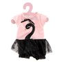 ROUPA DE BONECA METOO CISNE NEGRO C/CABIDE R.3172