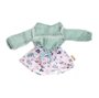 ROUPA DE BONECA METOO VESTIDO FLORAL C/CABIDE R.3175
