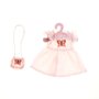 ROUPA DE BONECA METOO VESTIDO PRINCESA BORBOLETA C/CABIDE R.3476