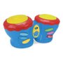 TAMBOR DUPLO TIMTOM COM LUZ E SOM MUNDO MAGICO R.6463 XPLAST