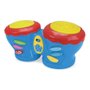 TAMBOR DUPLO TIMTOM COM LUZ E SOM MUNDO MAGICO R.6463 XPLAST
