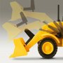 TRATOR WL-1200 CONSTRUCTION R.6810 SILMAR BRINQUEDOS